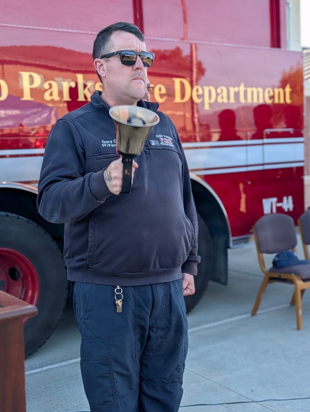 25 Years Later: Camp Parks Honors 9/11 Fallen with Solemn Ceremony, Steps of Honor