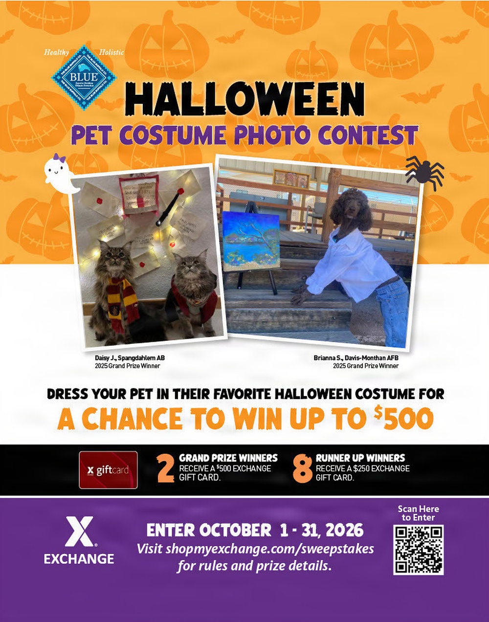 Exchange Launches Halloween Pet Photo Contest for Authorized Shoppers
