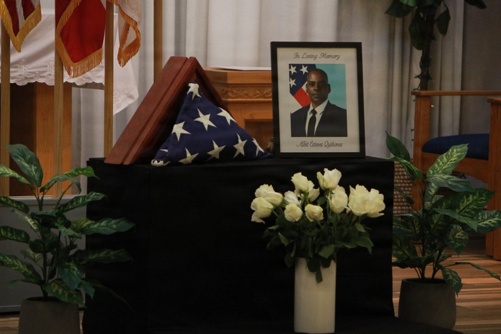 A life of service, a lasting legacy: Fort Buchanan remembers Albit Esteves Quiñones
