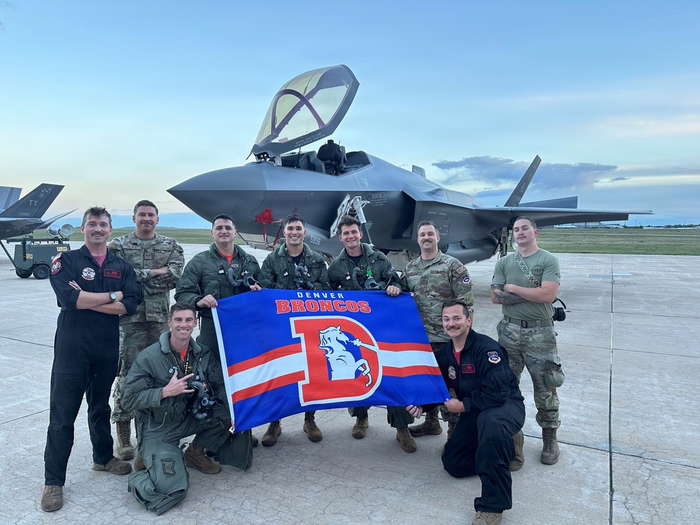 From the stands to the sky: Hill pilot’s Broncos story comes full circle