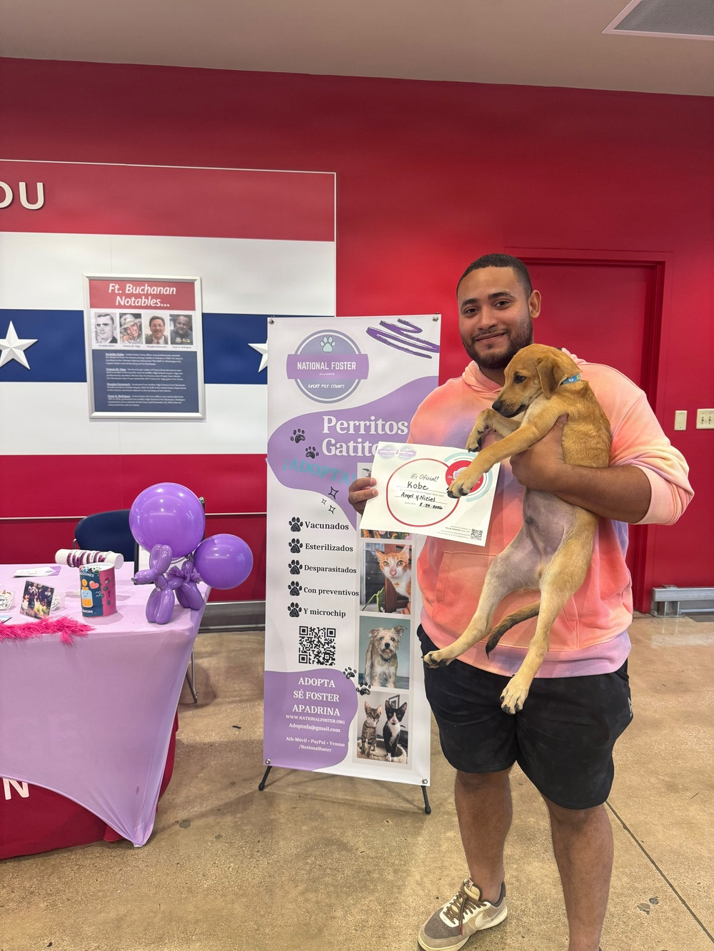 National Foster Alliance brings Pet adoption opportunities to Fort Buchanan