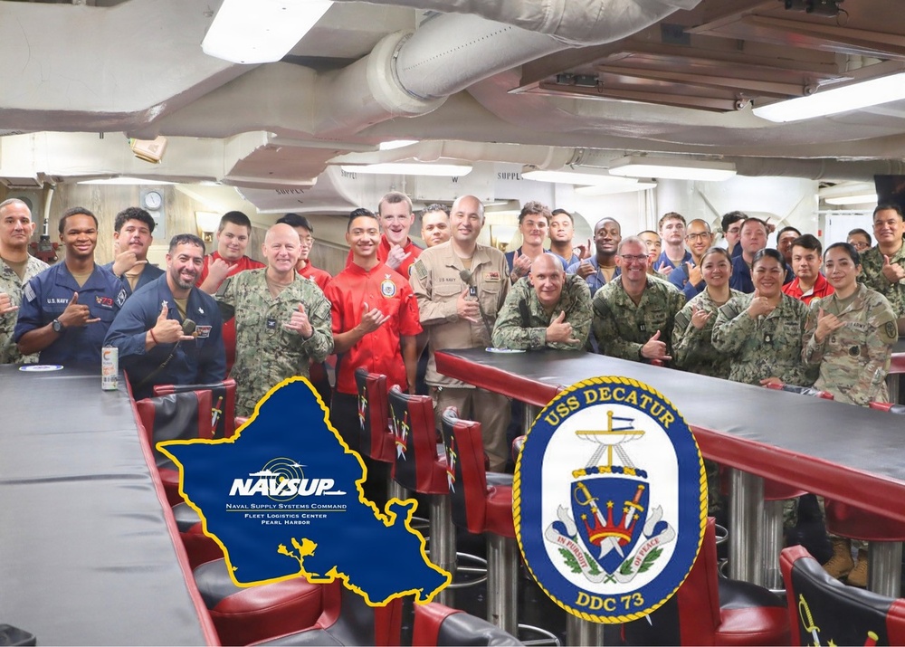 NAVSUP FLC Pearl Harbor Leadership Puts Readiness on the Menu