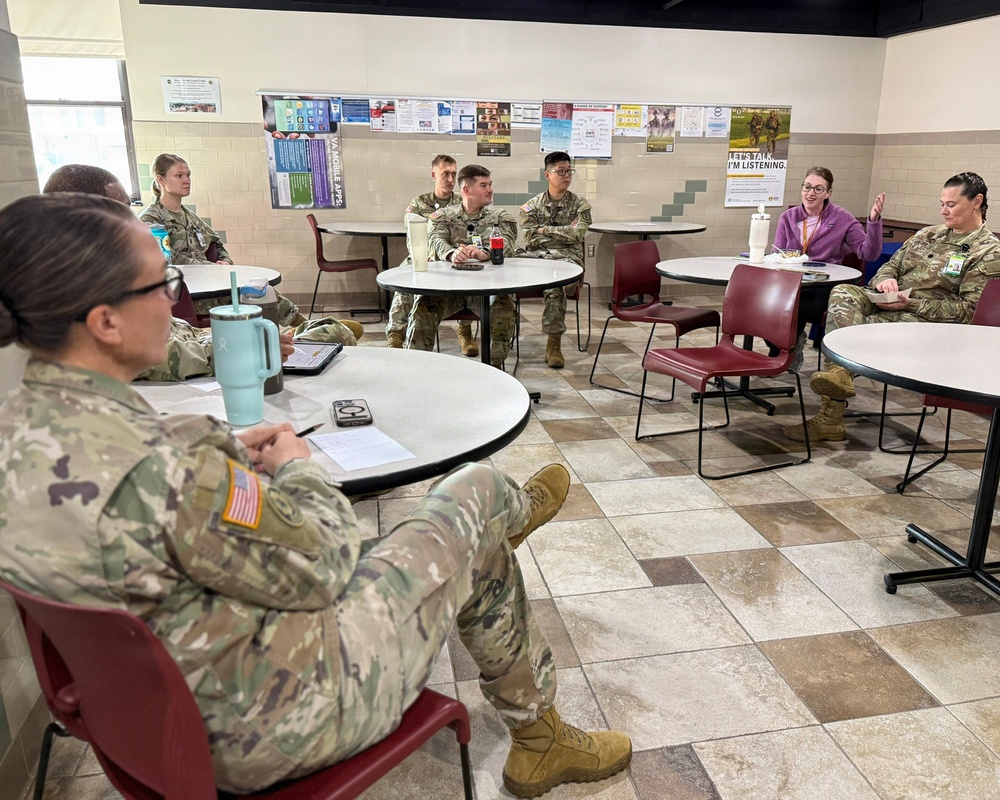 New Munson leaders host first staff Lunch and Learn