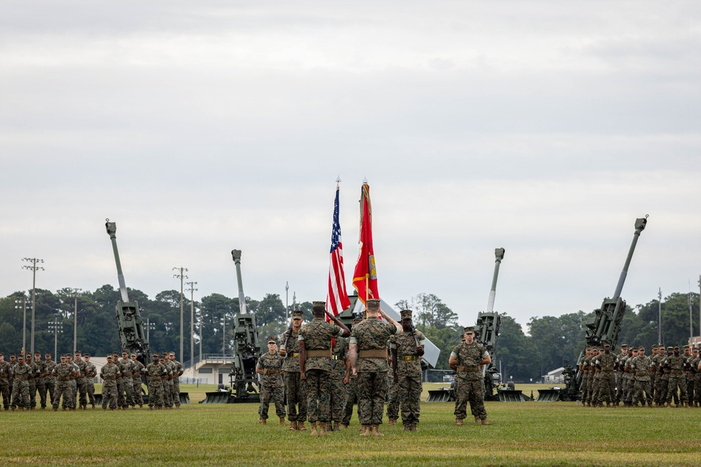 Marine Corps Makes History as 1st Battalion, 10th Marines Re-Designates as First Medium Missile Battalion