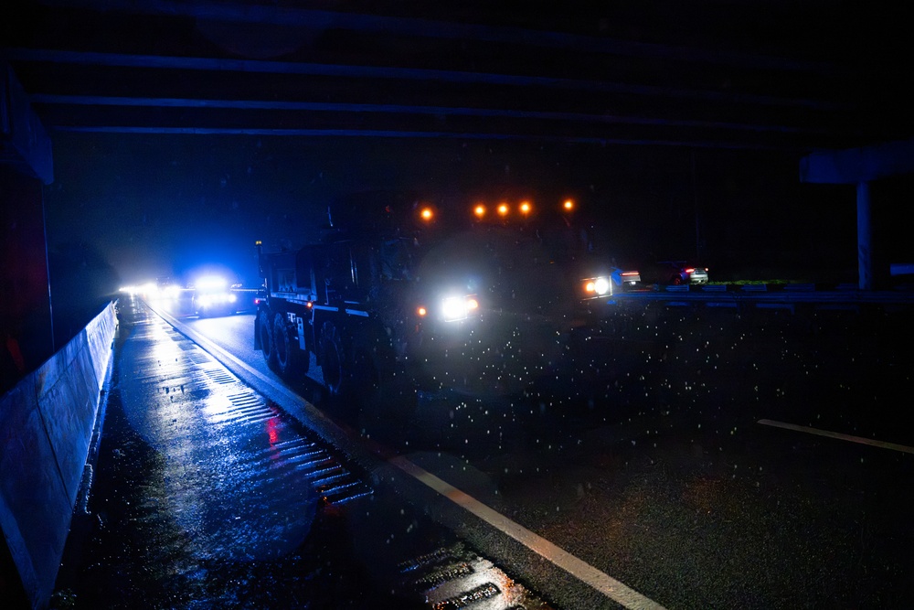 Troopers Lead the Way as Florida National Guard Rolls Out
