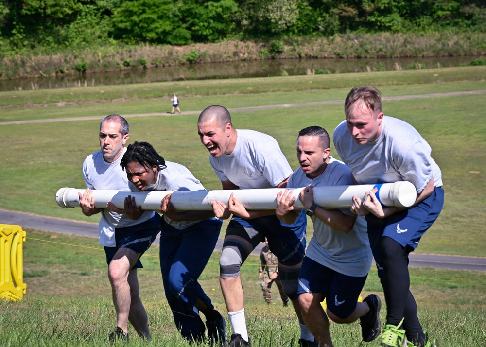 439th Airlift Wing reinforces its commitment to the Warrior Ethos through fitness