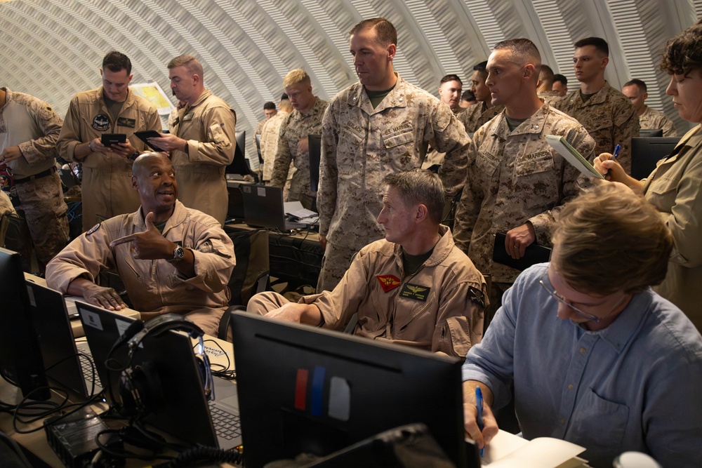 Navy, Marine Corps demonstrate prototype air-defense decision tool at WTI