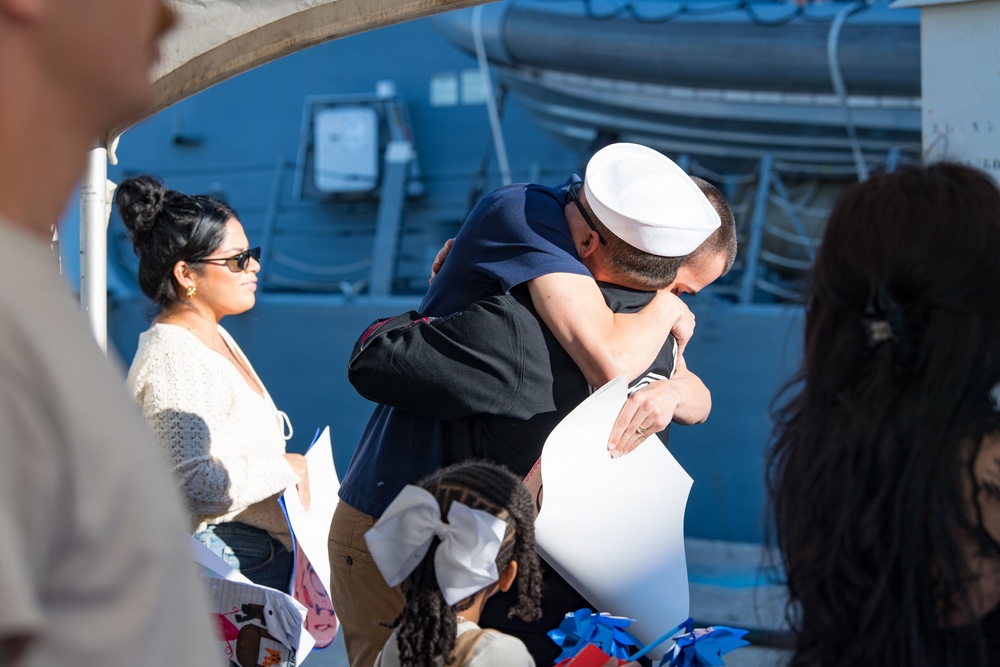 DVIDS - News - USS John Basilone arrives at new homeport in Rota, Spain