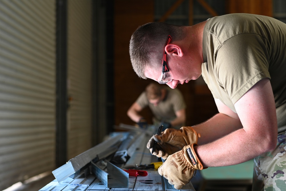 DVIDS - Images - 184th Civil Engineers Squadron Perform Construction ...