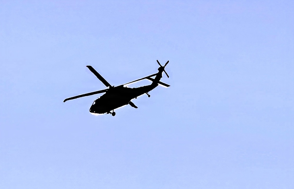 DVIDS - News - UH-60 Black Hawk helicopters, crews support training at ...