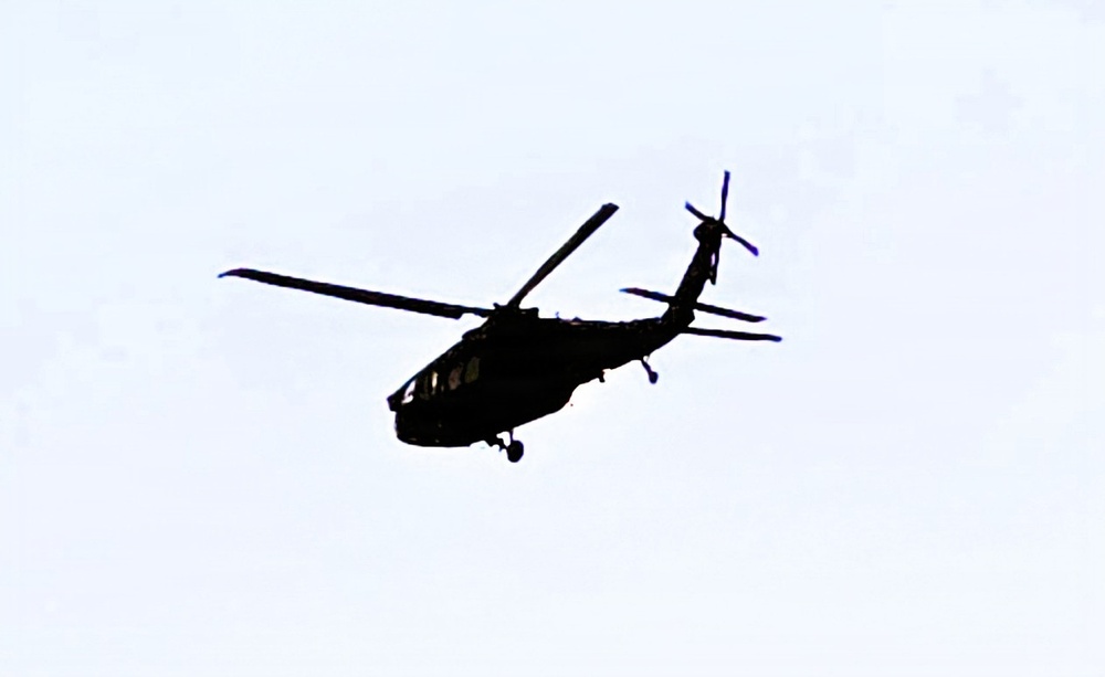 DVIDS - News - UH-60 Black Hawk helicopters, crews support training at ...