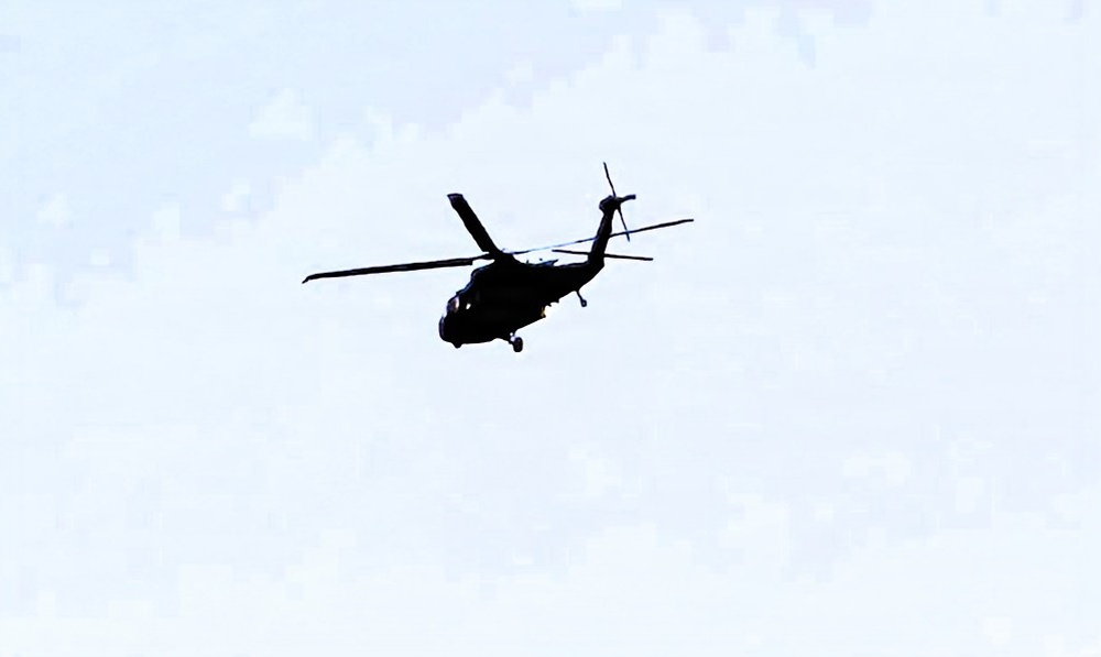 DVIDS - News - UH-60 Black Hawk helicopters, crews support training at ...
