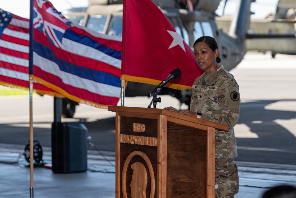 Passing the colors: Inigo gives final salute to 103rd Troop Command ...