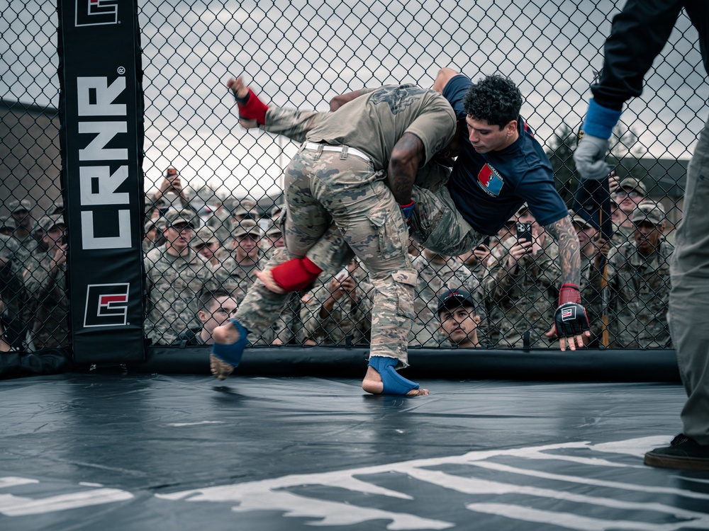 Fighting to Stay: How Screaming Eagles Combatives Builds Camaraderie  and Army Retention