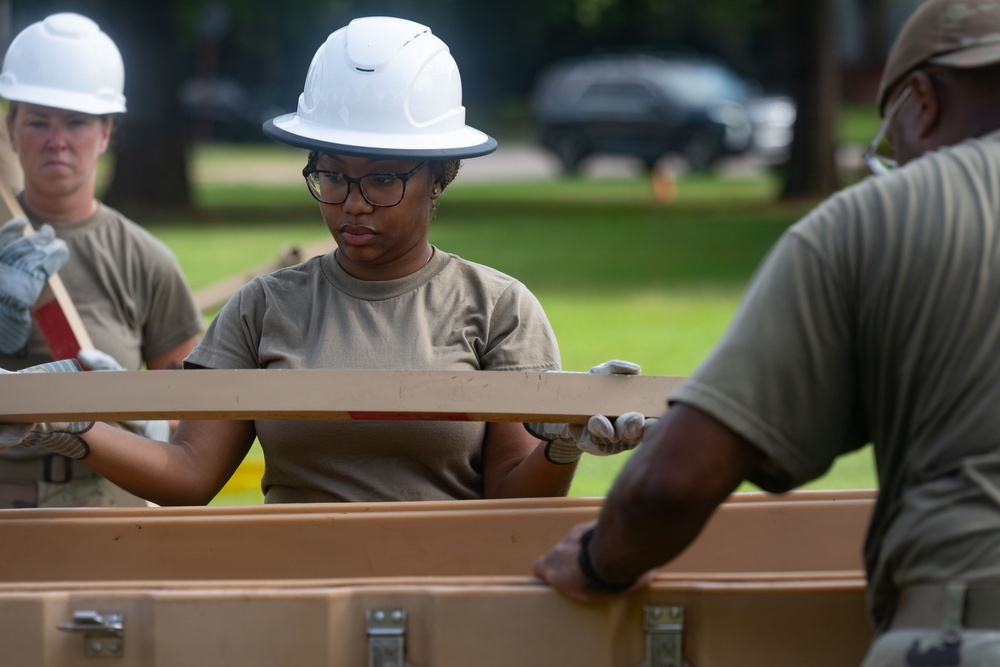 908th FSS Sharpens Expeditionary Skills