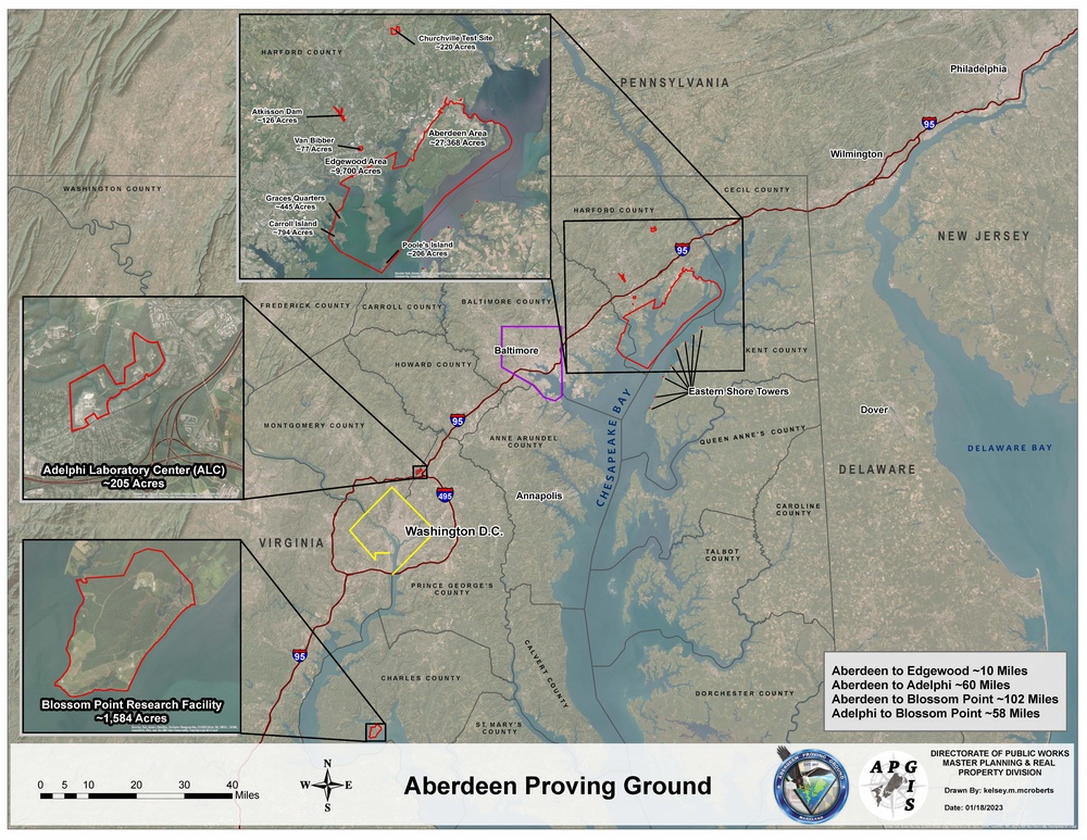 One Garrison, Eight Frontiers: Inside the 100-Mile Footprint of Aberdeen Proving Ground