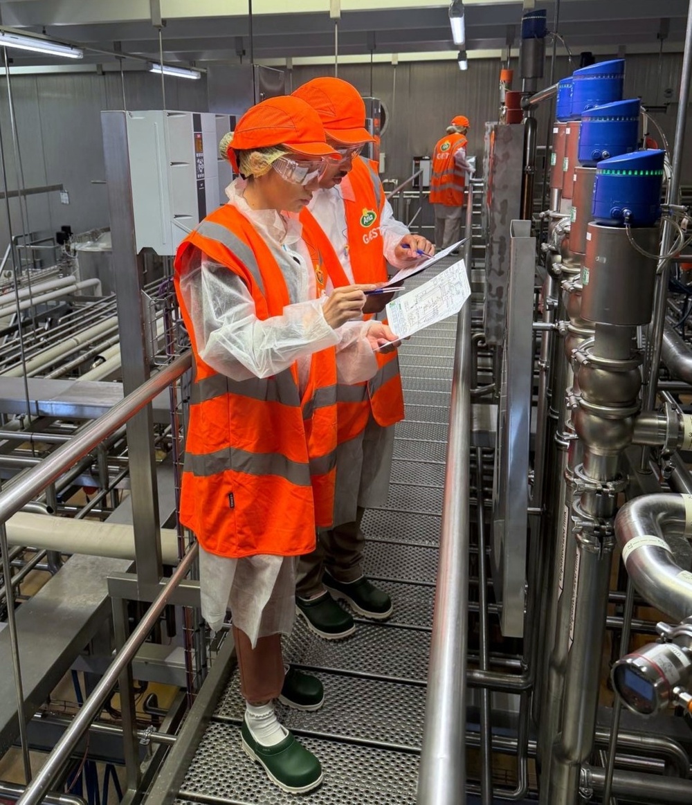 Army Veterinary Officers Complete Specialized Dairy Pasteurizer Audit Training in Denmark