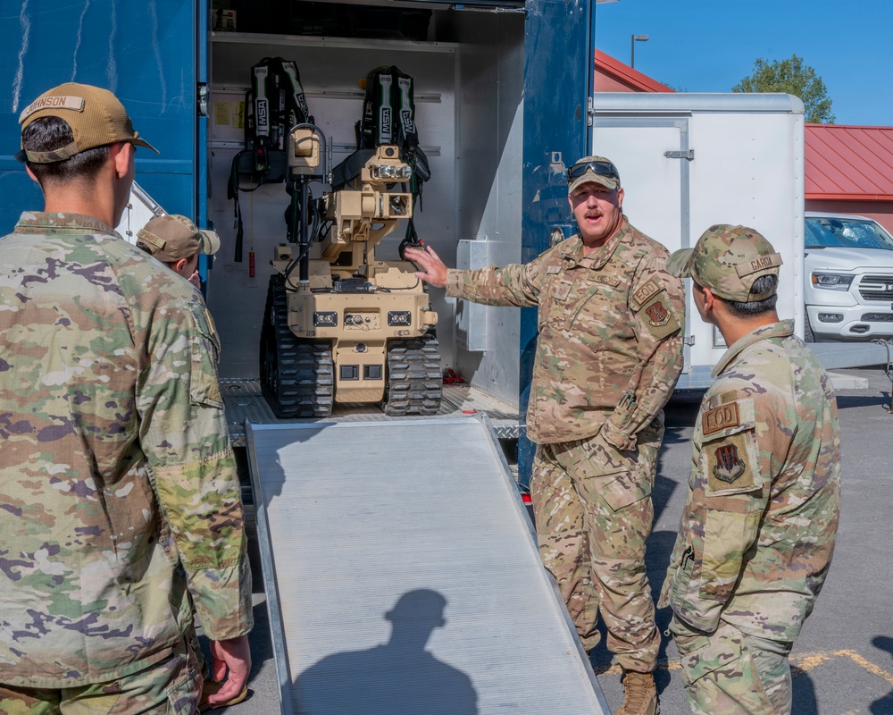 Utah EOD Airmen adapt dismounted operations to emerging drone threats
