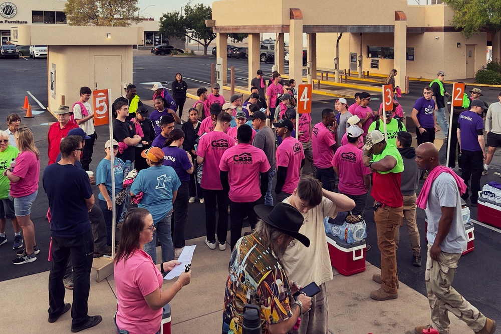 Holloman Airmen and community volunteers unite for 36th annual Day of Caring event