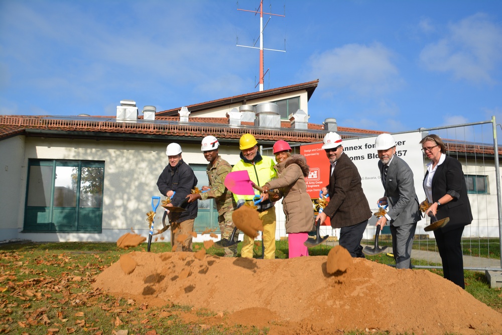 Leaders really dig Hohenfels dining facility annex project