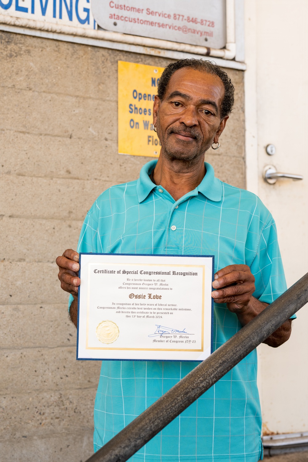A lifetime of service: Ossie Love reflects on more than 50 years of dedication to the Navy and nation