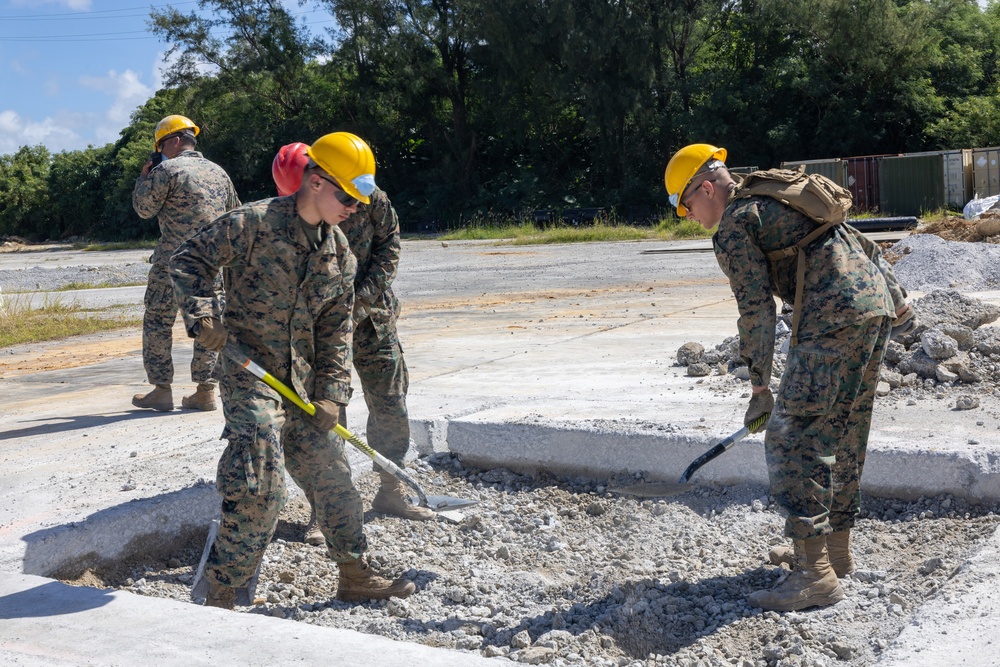 DVIDS - Images - U.S. Marines, Airmen, train airfield damage repair ...