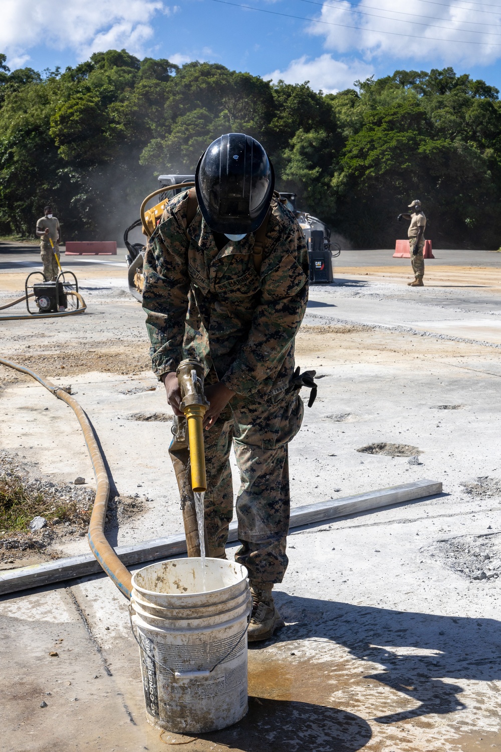 DVIDS - Images - U.S. Marines, Airmen, train airfield damage repair ...