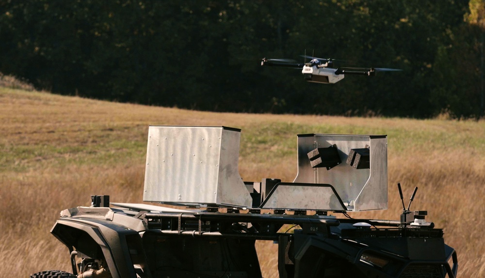 DVIDS - News - DARPA autonomous vehicles deliver command-controlled ...