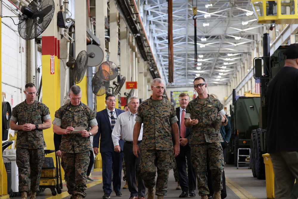 DVIDS - News - Assistant commandant reviews sustainment capabilities ...