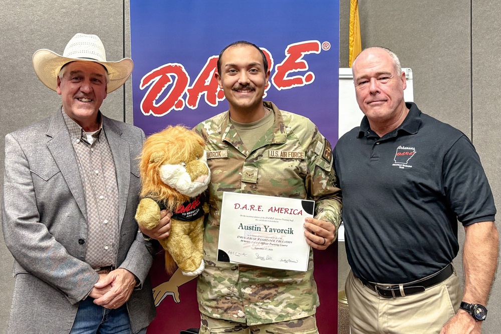 DVIDS - News - Holloman Airman earns D.A.R.E. certification to mentor ...