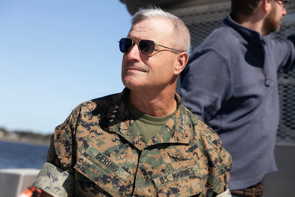 DVIDS - Images - Blount Island team briefs assistant commandant on ...