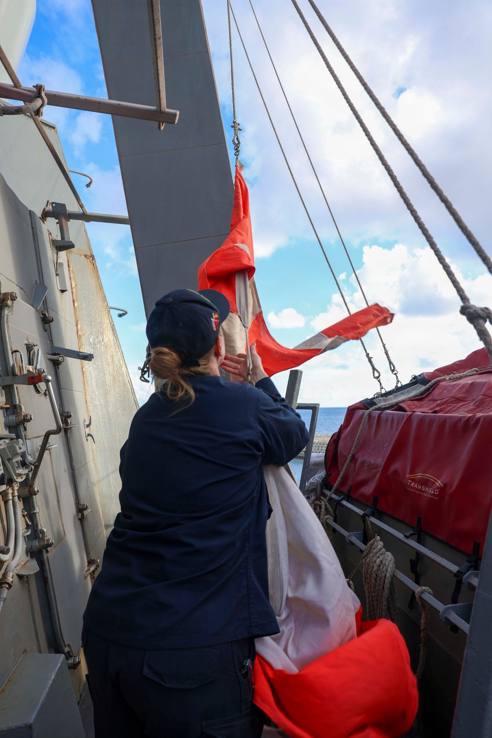 DVIDS - Images - USS Oscar Austin departs Cyprus [Image 8 of 9]