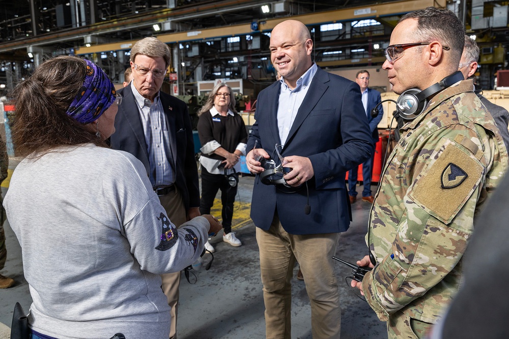 Acting Army Secretary highlights Anniston Army Depot, 'Pit Crew of the American Warfighter'