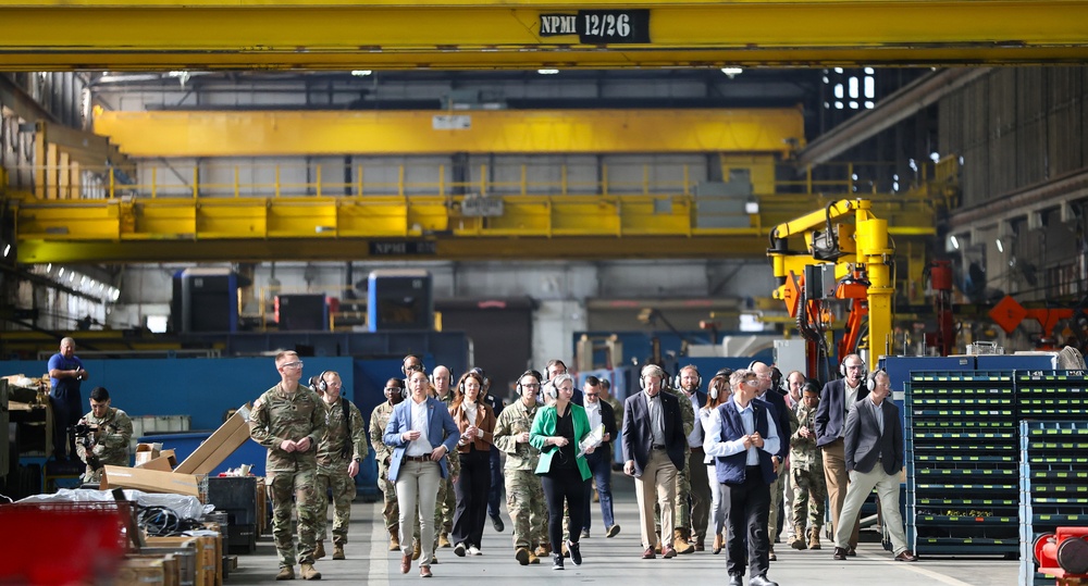 Acting Army Secretary highlights Anniston Army Depot, 'Pit Crew of the American Warfighter'