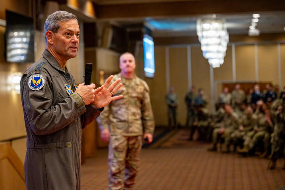 CSAF, CMSAF visit Misawa to advance readiness, sustain fifth-generation capabilities