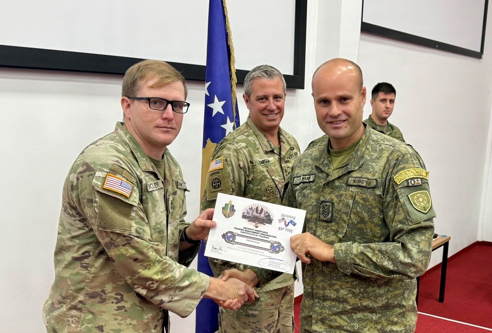Strategic Partnership in Action: Kosovo Security Force Officers Master ...