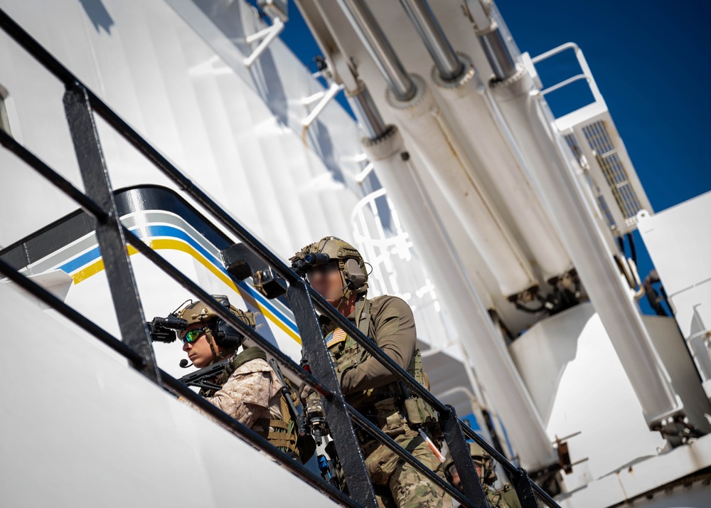 DVIDS - News - USNS Montford Point Hosts Joint Maritime Security ...