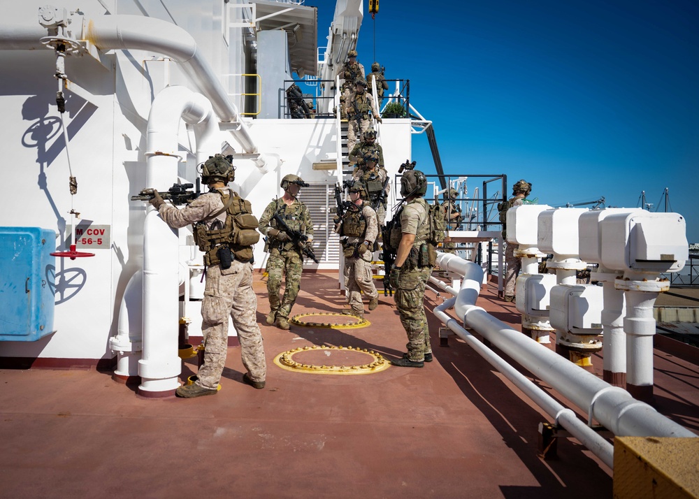 DVIDS - News - USNS Montford Point Hosts Joint Maritime Security ...
