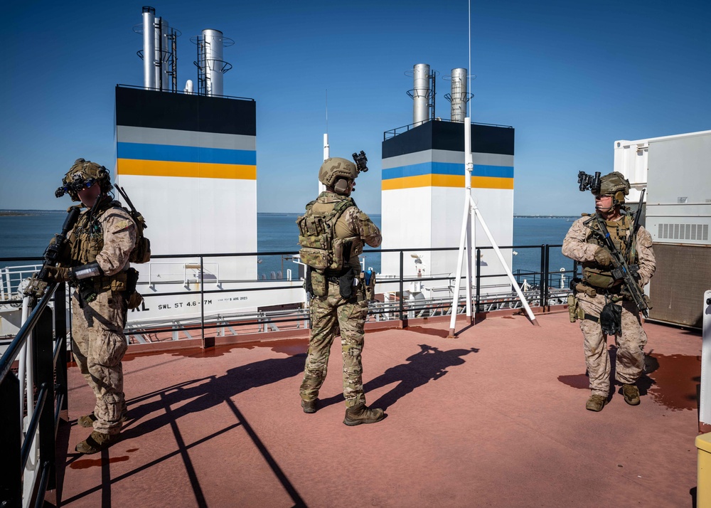 DVIDS - News - USNS Montford Point Hosts Joint Maritime Security ...