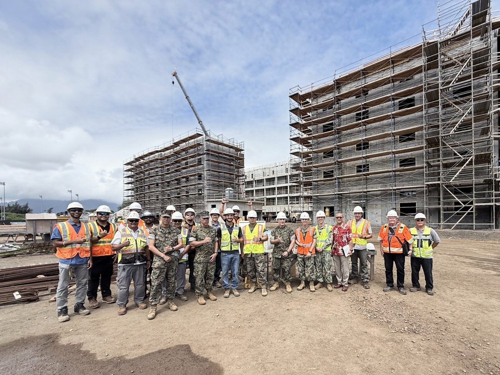 DVIDS - News - New Marine Corps Base Hawaii Barracks Pass Halfway Mark