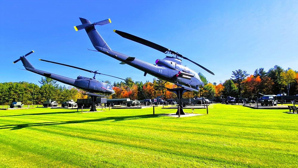 Fall visitors enjoy Fort McCoy’s historic Commemorative Area in October 2026