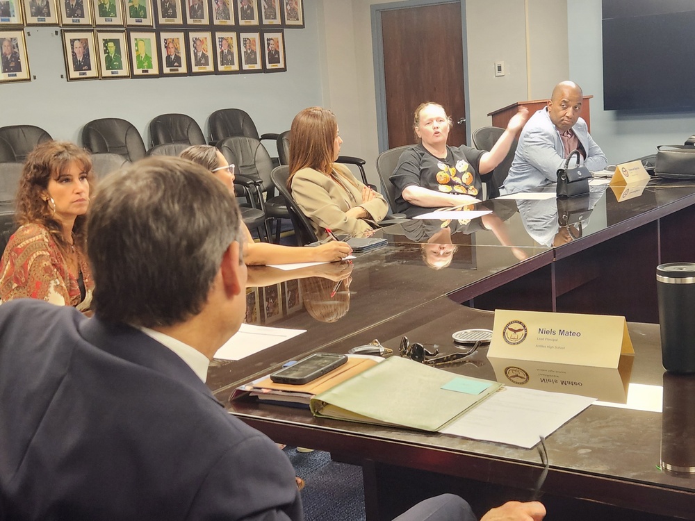 Fort Buchanan, DoWEA promote student success through advisory committee