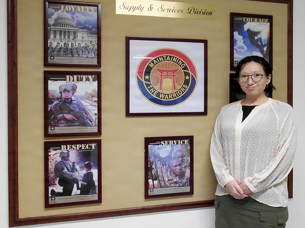 403rd AFSB Personality Spotlight: Ms. Mio Kuribayashi