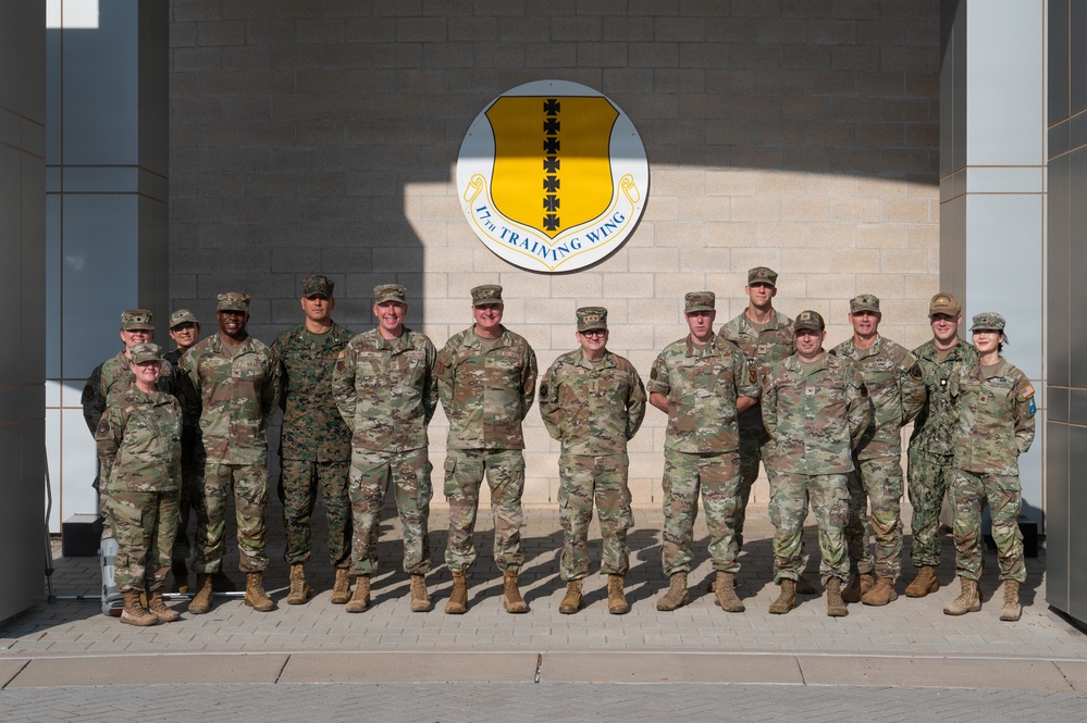 Joint training modernization: Lt. Gen. Pearson and Chief Smith’s visit to the 17th Training Wing