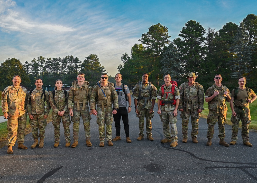 DVIDS - News - 104th Fighter Wing holds fourth annual Norwegian Foot March