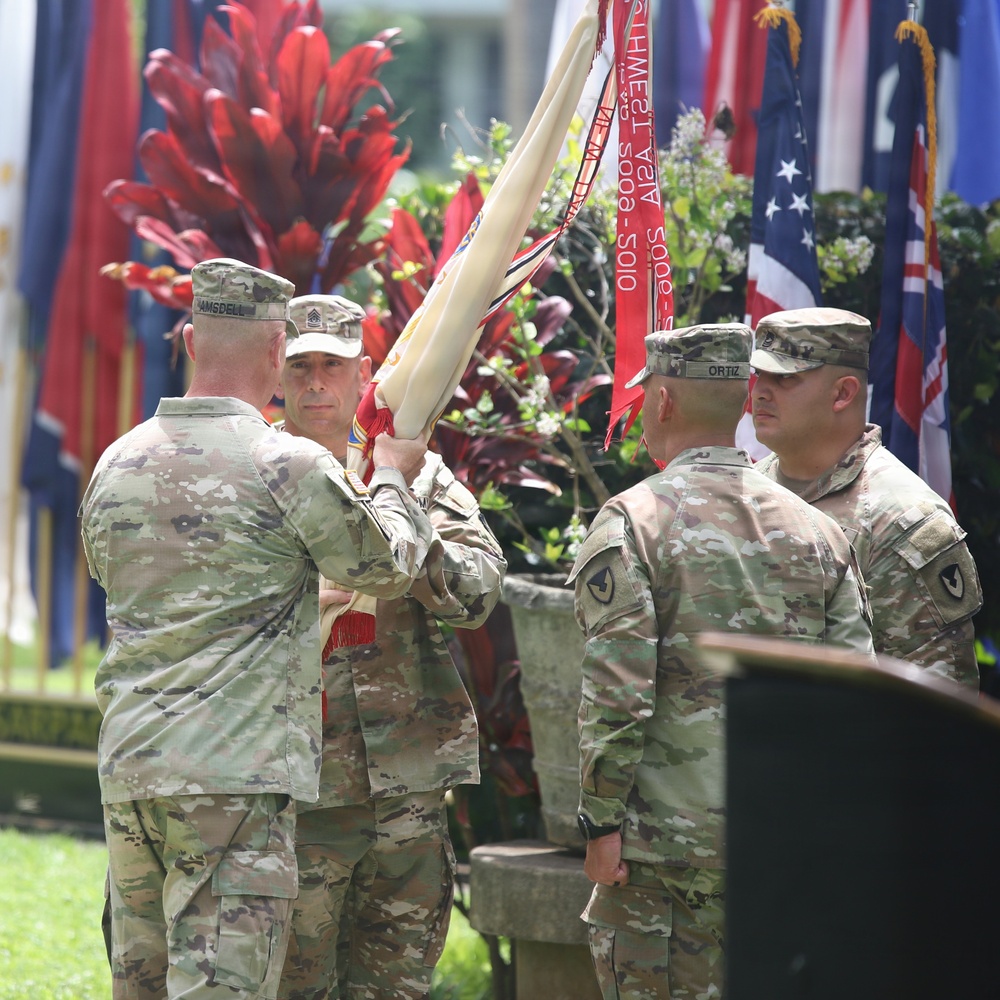 402nd AFSB welcomes DiBernardo as command sergeant major