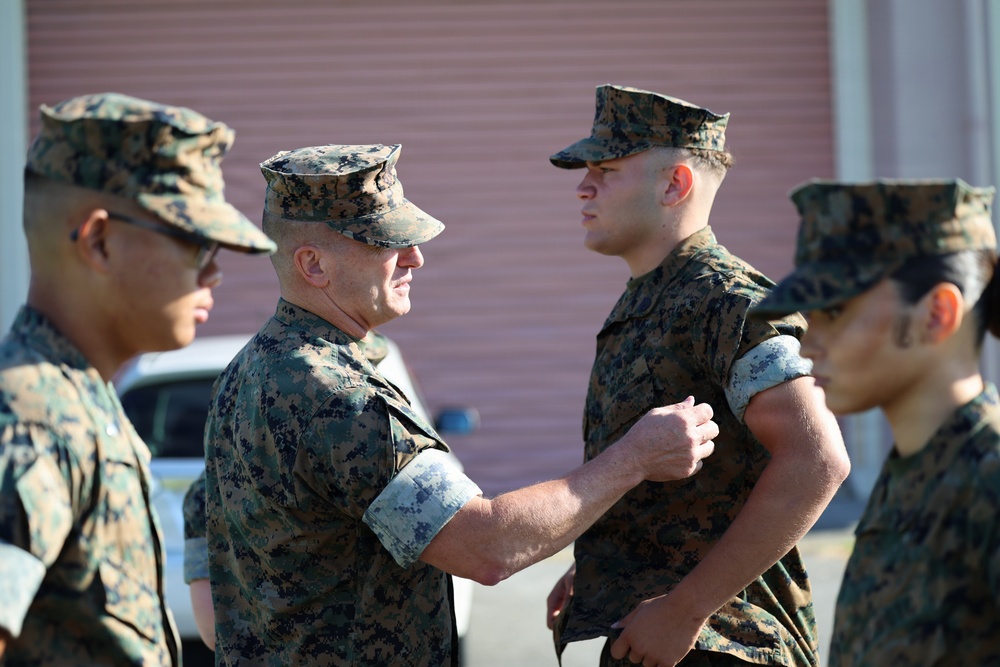 JROTC cadets train alongside Pacific Teachers of the Year at Torii Station
