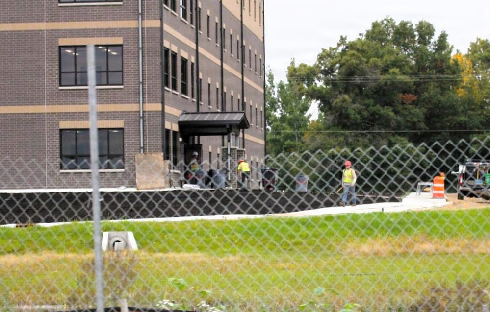 Fort McCoy Officers Quarters Project reaches 84 percent complete as of early October 2026