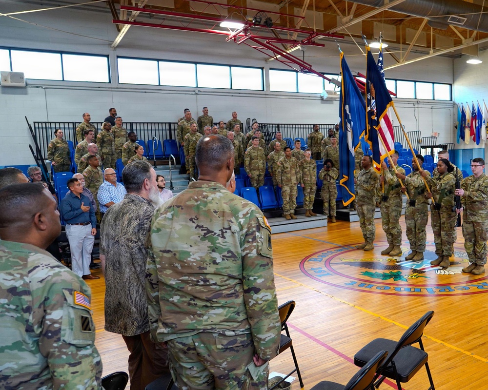 La. Guard’s 199th Regiment (Regional Training Institute) welcomes new commandant