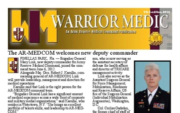 AR-MEDCOM Warrior Medic Magazine - 09.04.2012